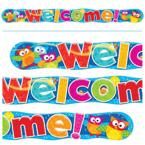 Welcome Owl-Stars Banner
