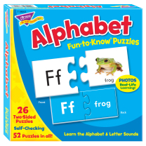 Alphabet Fun-to-Know Puzzles