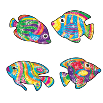 Flashy Fish Sparkle Stickers
