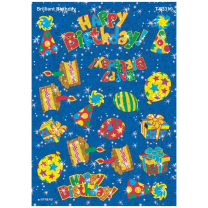 Brilliant Birthday Sparkle Stickers