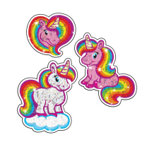 Unicorns Sparkle Stickers