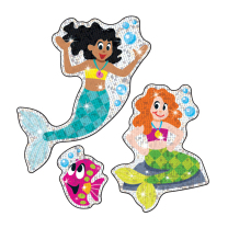 Mermaids and Friends Sparkle Stickers