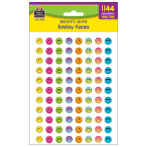 Brights 4Ever Smiley Faces Sticker Variety Pack