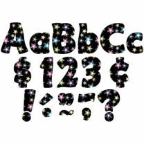 Fancy Stars Alphabet Lettering - 10cm