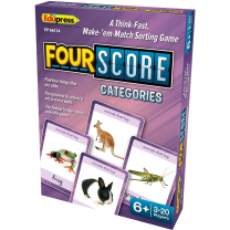 Categories Four Score Card Game