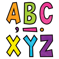 Brights 4Ever Fun Font Alphabet Lettering - 18cm