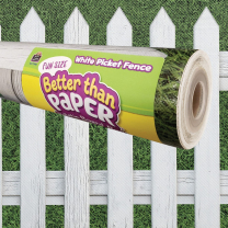 Backing Paper Rolls - White Picket Fence