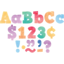 Watercolour Alphabet Lettering - 10cm