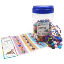 Rainbow Beads with Threaders