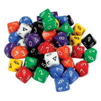 Large 10 Sided Dice (0-9)