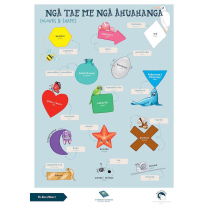 Ngā Tae Me Ngā Āhuahanga (Colours & Shapes) Chart