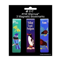 New Zealand Birds Magnetic Bookmarks