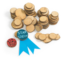 Wood Craft Rounds - 50 pieces