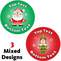 Christmas Personalised Stickers