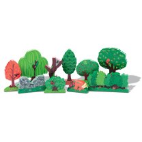 Wooden Tree Set -  Pack of 10
